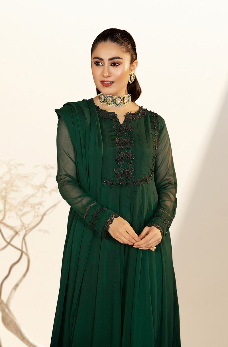 ZOYA (Plain Chiffon Frock)