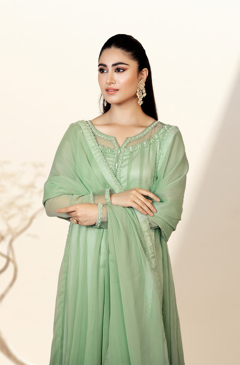 Ayzel (Plain Chiffon Frock)