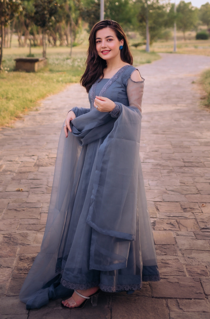 Amelia Grey (Plain Organza Frock)