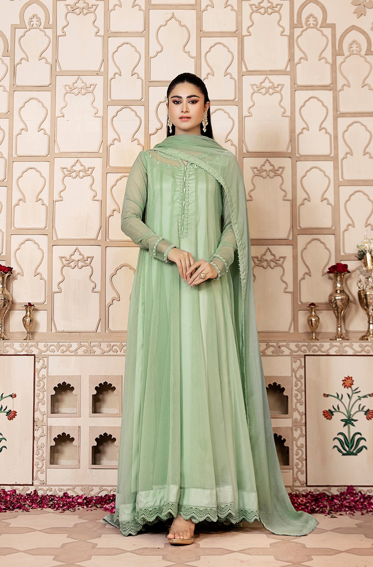 Ayzel (Plain Chiffon Frock)